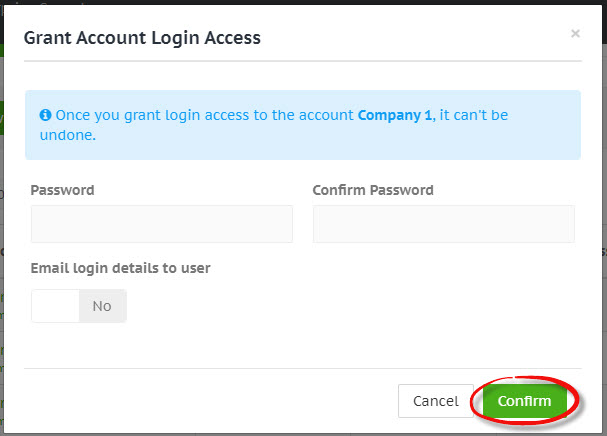 Enterprise console grant login access