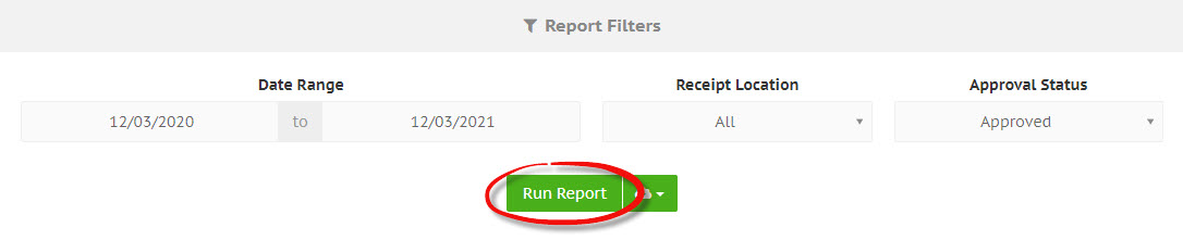Report filters